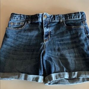 Gap Kids Midi Denim Shorts